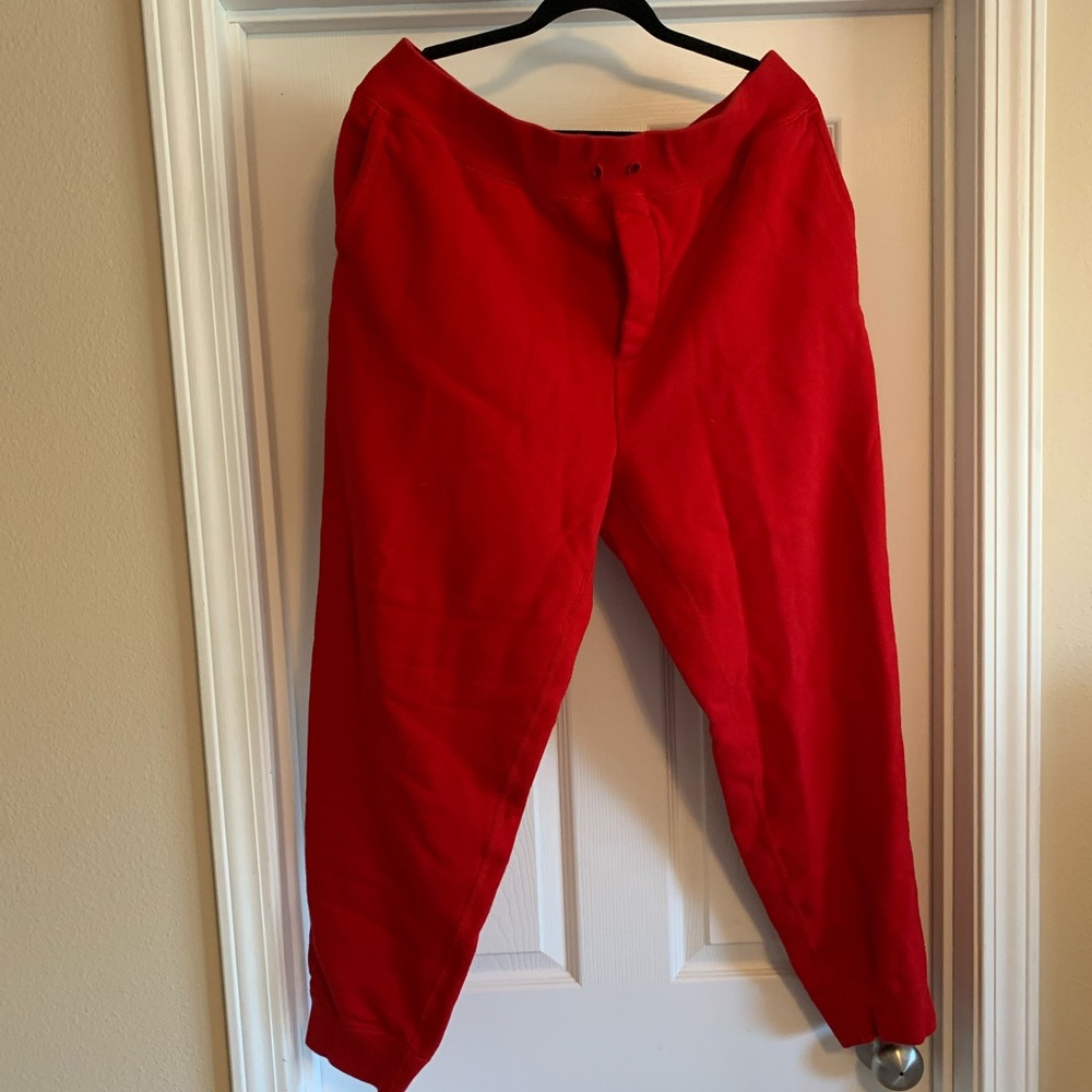 Men’s Polo red joggers